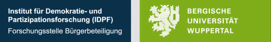 Logo des IDPF und der Uni Wuppertal