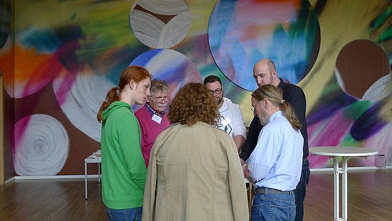 Kreis von Menschen